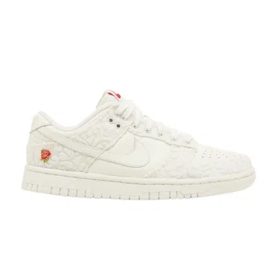 Pre-owned Nike Wmns Dunk Low 'give Her Flowers' In Cream