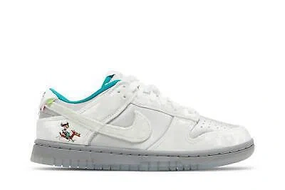 Pre-owned Nike Wmns Dunk Low 'ice' Do2326-001 In Grey Fog/photon Dust/stealth