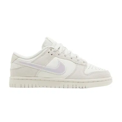 Pre-owned Nike Wmns Dunk Low 'iridescent Swoosh' In Cream