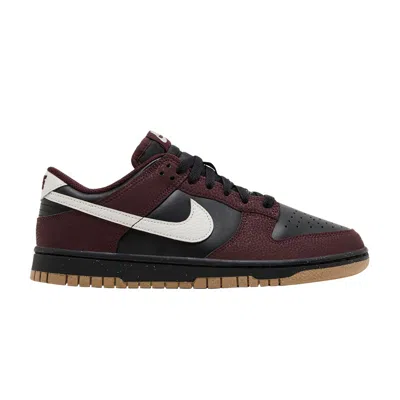 Pre-owned Nike Wmns Dunk Low Next Nature 'burgundy Crush Black' In Red
