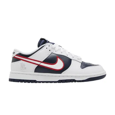 Pre-owned Nike Wmns Dunk Low Premium 'houston Comets Four Peat' In Blue