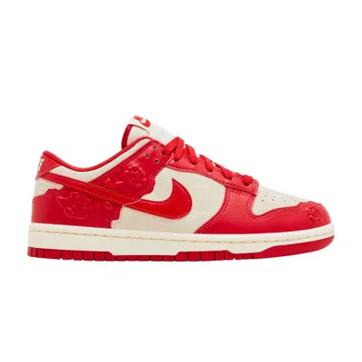 Pre-owned Nike Wmns Dunk Low 'roses' In Red