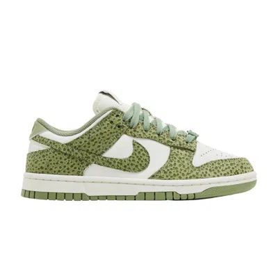 Pre-owned Nike Wmns Dunk Low 'safari Print Pack - Honeydew' In Green