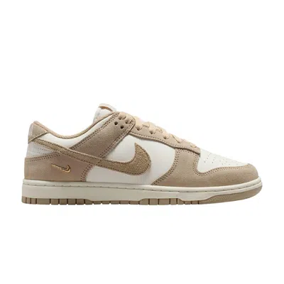 Pre-owned Nike Wmns Dunk Low 'sail White Metallic Gold' | Tan | Women's Size 5 In Brown
