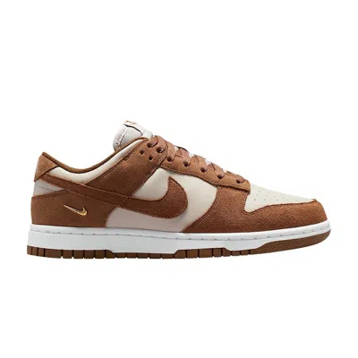 Pre-owned Nike Wmns Dunk Low Suede 'light British Tan Cream White' | Women's Size 6 In Brown