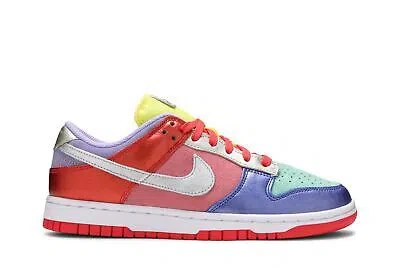 Pre-owned Nike Wmns Dunk Low 'sunset Pulse' Dn0855-600 In Sunset Pulse/silver/purple Pulse