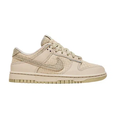 Pre-owned Nike Wmns Dunk Low 'woven Sanddrift' | Tan | Women's Size 16.5