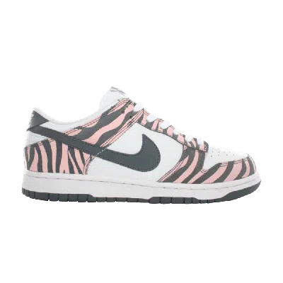 Pre-owned Nike Wmns Dunk Low 'zebra' In White