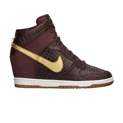 Pre-owned Nike Wmns Dunk Sky Hi City Fw Qs 'milan' | Brown | Women's Size 6.5