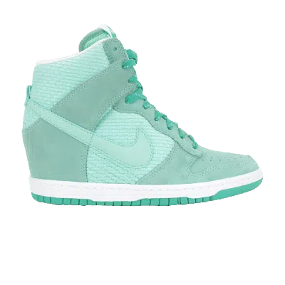 Pre-owned Nike Wmns Dunk Sky Hi Essential In Blue