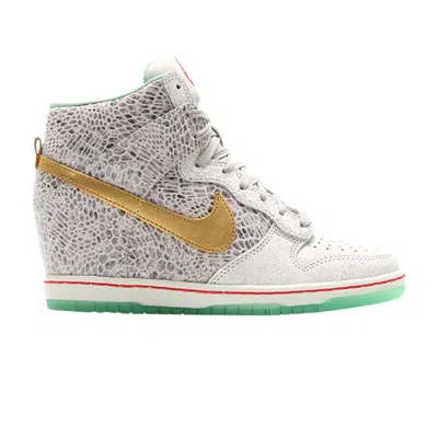 Pre-owned Nike Wmns Dunk Sky Hi Qs 'year Of The Horse' In White
