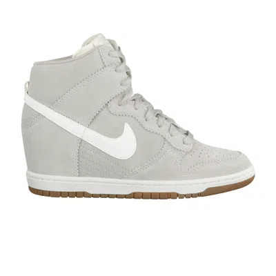 Pre-owned Nike Wmns Dunk Sky High 'pale Grey' | Women's Size 7 In Gray