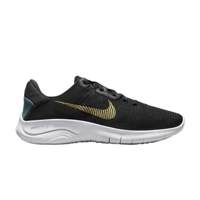 Pre-owned Nike Wmns Flex Experience Run 11 Next Nature 'black Wheat Gold'