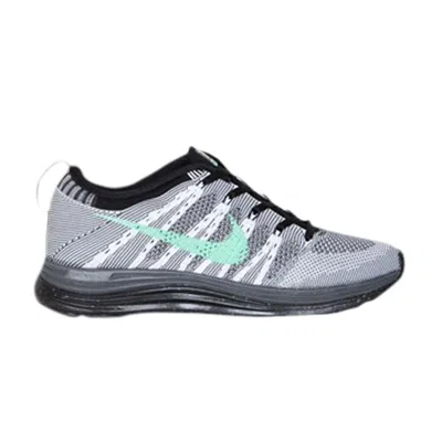 Pre-owned Nike Wmns Flyknit Lunar1+ 'green Glow Speckled' | White | Women's Size 7.5
