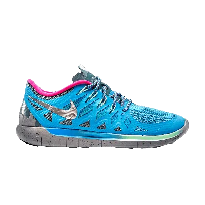 Pre-owned Nike Wmns Free 5.0 Doernbecher In Blue