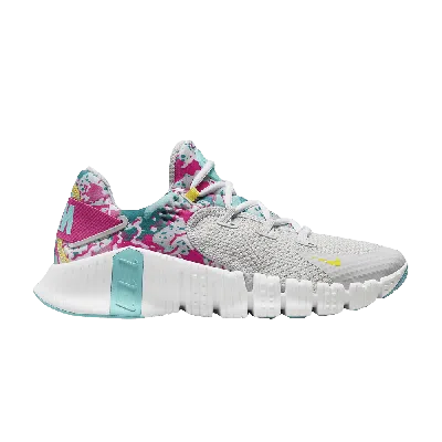 Pre-owned Nike Wmns Free Metcon 4 'graffiti Graphics' In Grey