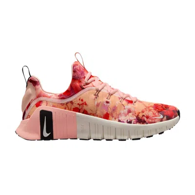 Pre-owned Nike Wmns Free Metcon 6 Amp 'washed Coral Floral' | Pink | Women's Size 11.5