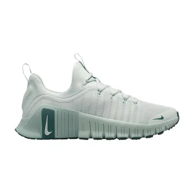 Pre-owned Nike Wmns Free Metcon 6 'light Silver Vintage Green' | Grey | Women's Size 8.5 In Gray