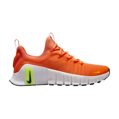 Pre-owned Nike Wmns Free Metcon 6 'total Orange Volt'