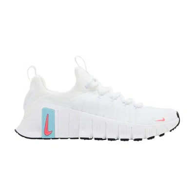 Pre-owned Nike Wmns Free Metcon 6 'white Denim Turquoise' | Women's Size 9