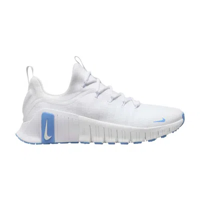 Pre-owned Nike Wmns Free Metcon 6 'white Royal Pulse' | Women's Size 5.5