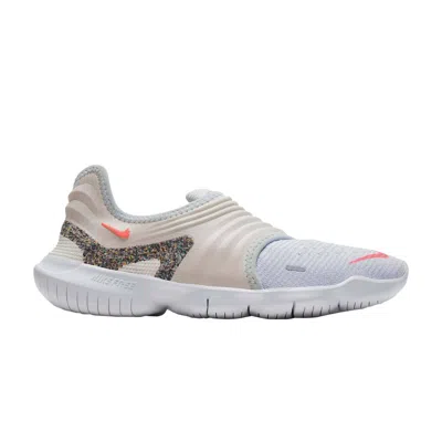 Pre-owned Nike Wmns Free Rn Flyknit 3.0 'platinum Lava Glow' In Grey