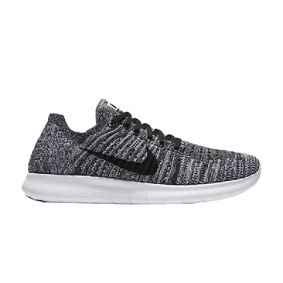 Pre-owned Nike Wmns Free Rn Flyknit In Black