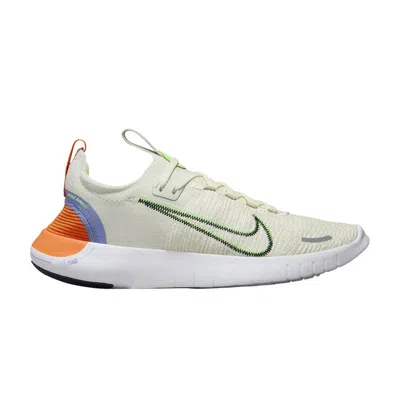 Pre-owned Nike Wmns Free Rn Next Nature 'sea Glass Lime Blast' In Grey