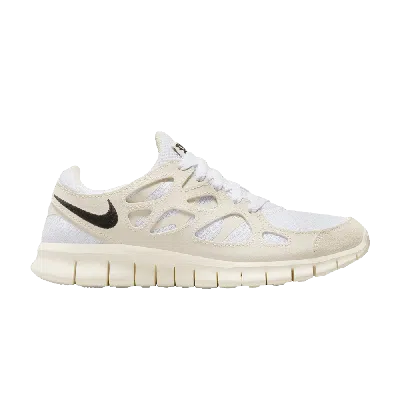 Pre-owned Nike Wmns Free Run 2 'white Light Bone'
