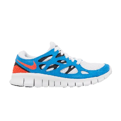Pre-owned Nike Wmns Free Run 2 'white Photo Blue'