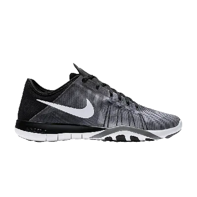 Pre-owned Nike Wmns Free Tr 6 Print 'black Cool Grey'