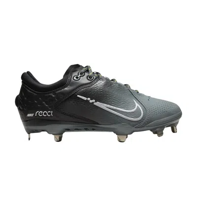 Pre-owned Nike Wmns Hyperdiamond 4 Elite 'black Cool Grey'