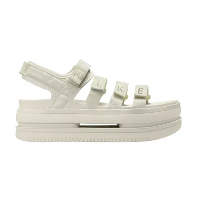 Pre-owned Nike Wmns Icon Classic Sandal Se 'sea Glass' | Cream | Women's Size 8 In White