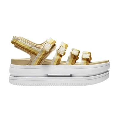 Pre-owned Nike Wmns Icon Classic Sandal 'sesame' In Cream