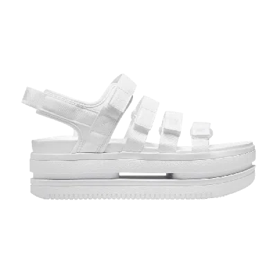 Pre-owned Nike Wmns Icon Classic Sandal 'white Pure Platinum'