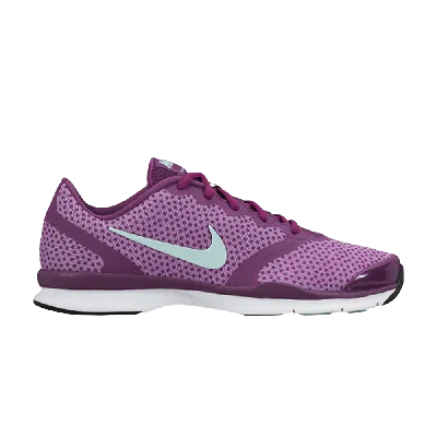 Pre-owned Nike Wmns In Season Tr 4 Print 'fuschia Glow Polka' In Purple