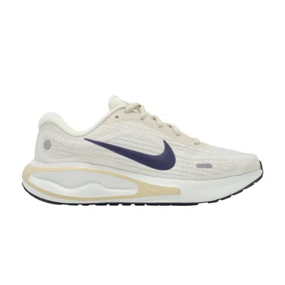 Pre-owned Nike Wmns Journey Run 'pale Ivory Dark Raisin' | Cream | Women's Size 7 In White