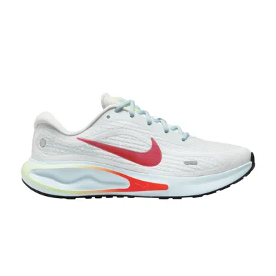 Pre-owned Nike Wmns Journey Run 'summit White Bright Crimson'