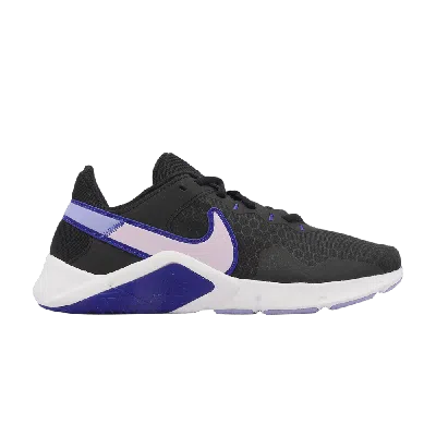 Pre-owned Nike Wmns Legend Essential 2 'black Lapis Light Thistle'
