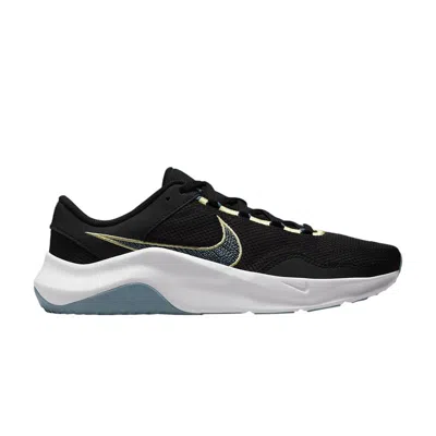 Pre-owned Nike Wmns Legend Essential 3 Next Nature 'black Aqua Lemon'
