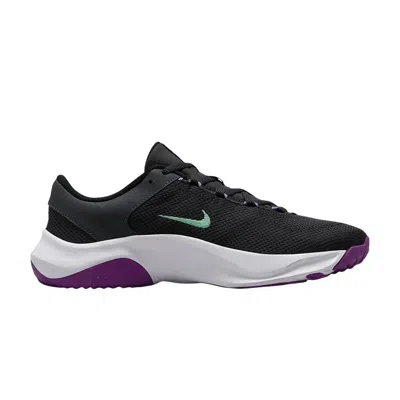 Pre-owned Nike Wmns Legend Essential 3 Next Nature 'black Viotech' In Grey