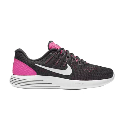 Pre-owned Nike Wmns Lunarglide 8 'anthracite Pink' In Black