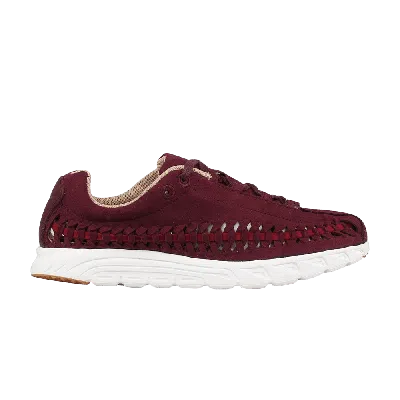Pre-owned Nike Wmns Mayfly Woven 'night Maroon' In Red