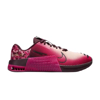 Pre-owned Nike Wmns Metcon 9 Amp 'burgundy Crush Beetroot' In Red