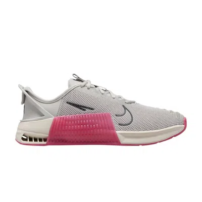 Pre-owned Nike Wmns Metcon 9 Easyon 'light Iron Ore Aster Pink' In Grey