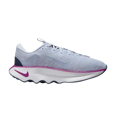 Pre-owned Nike Wmns Motiva 'football Grey Hot Fuchsia' In Blue