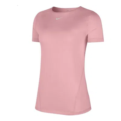 Nike (wmns)  365 Top Ss Essential Training Sports Quick Dry Short Sleeve Pink T-shirt