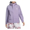 Nike (wmns)  Acg Cascade Rains Storm-fit Windproof Water Repellent Lightweight Packable Jacket 'purpl