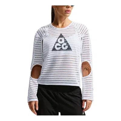 Nike (wmns)  Acg Radical Airflow Long Sleeve Running Top 'white'