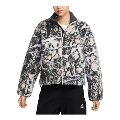 Nike (wmns)  Acg Therma-fit Adv Full-zip Fleece Jacket Asia Sizing 'canwell Glacier-light Orewood Bro In Gray